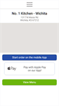 Mobile Screenshot of no1kitchenwichita.com
